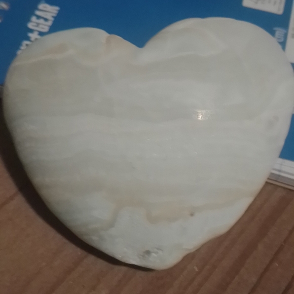 Larimar HEART Carving - Picture 3 of 3